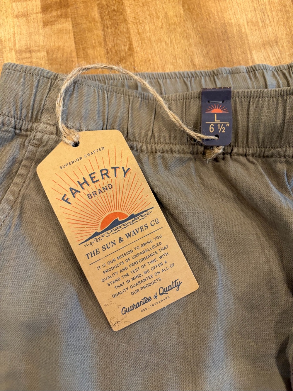 Faherty Relaxed Drawstring Shorts - Picture 4 of 4